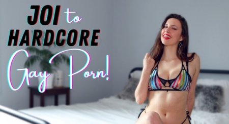 Goddexx Daphne - JOI to Hardcore GAY Porn