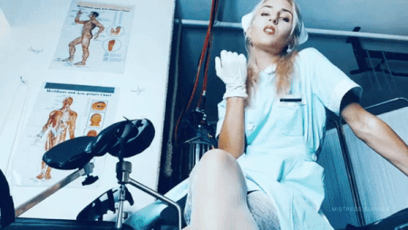 Mistress Euryale - Teasing nurse takes over CEI