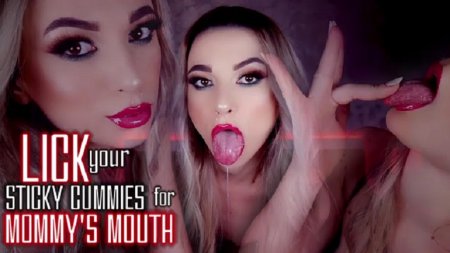Miss Amellia - Lick Your Sticky Cummies For Step-Mommy’s Mouth